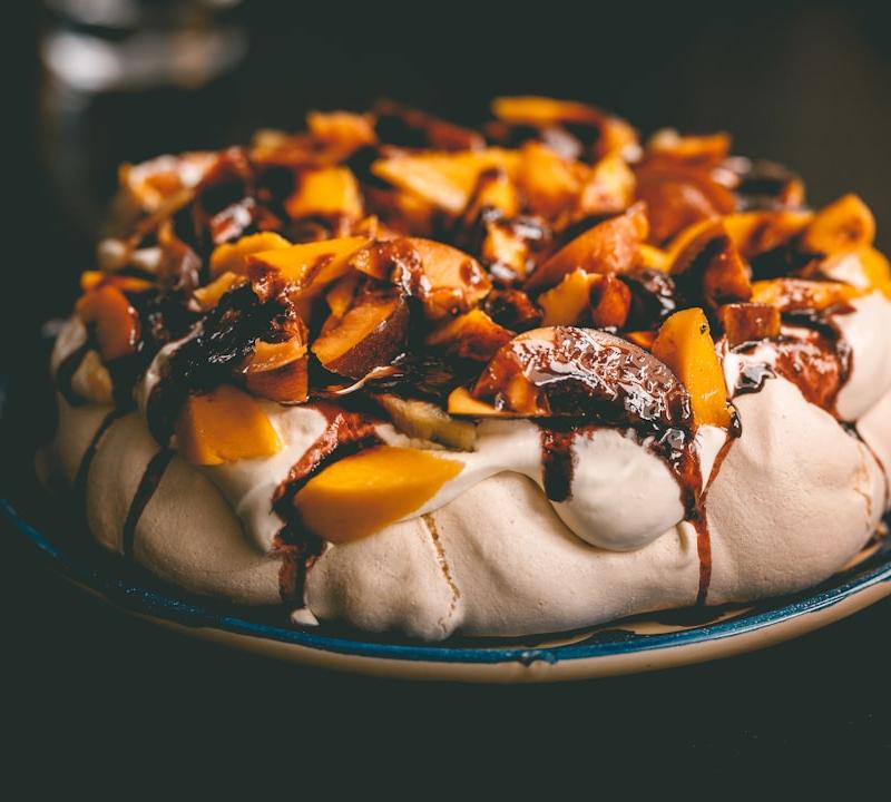 25-Min Berry Pavlova Nests