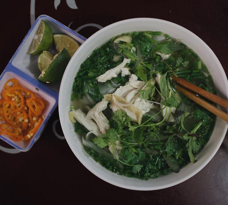 25-Min Chicken Pho with Lime & Chili