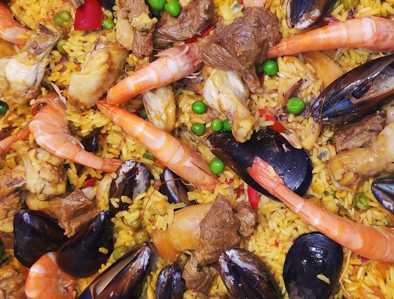 25-Min Seafood Paella