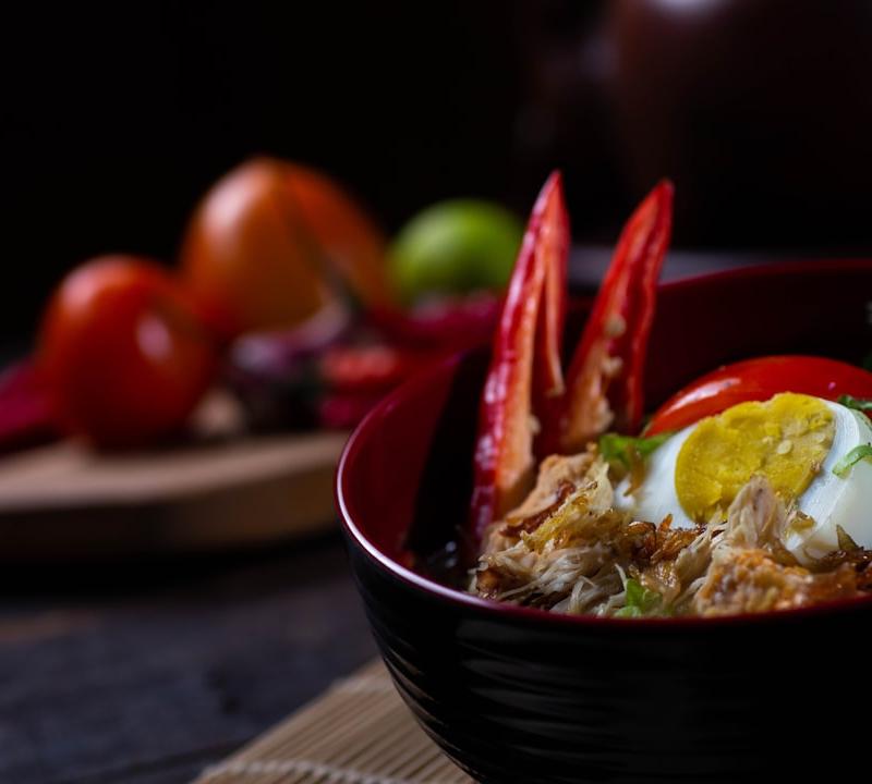 25-Minute Laksa with Prawns & Rice Noodles