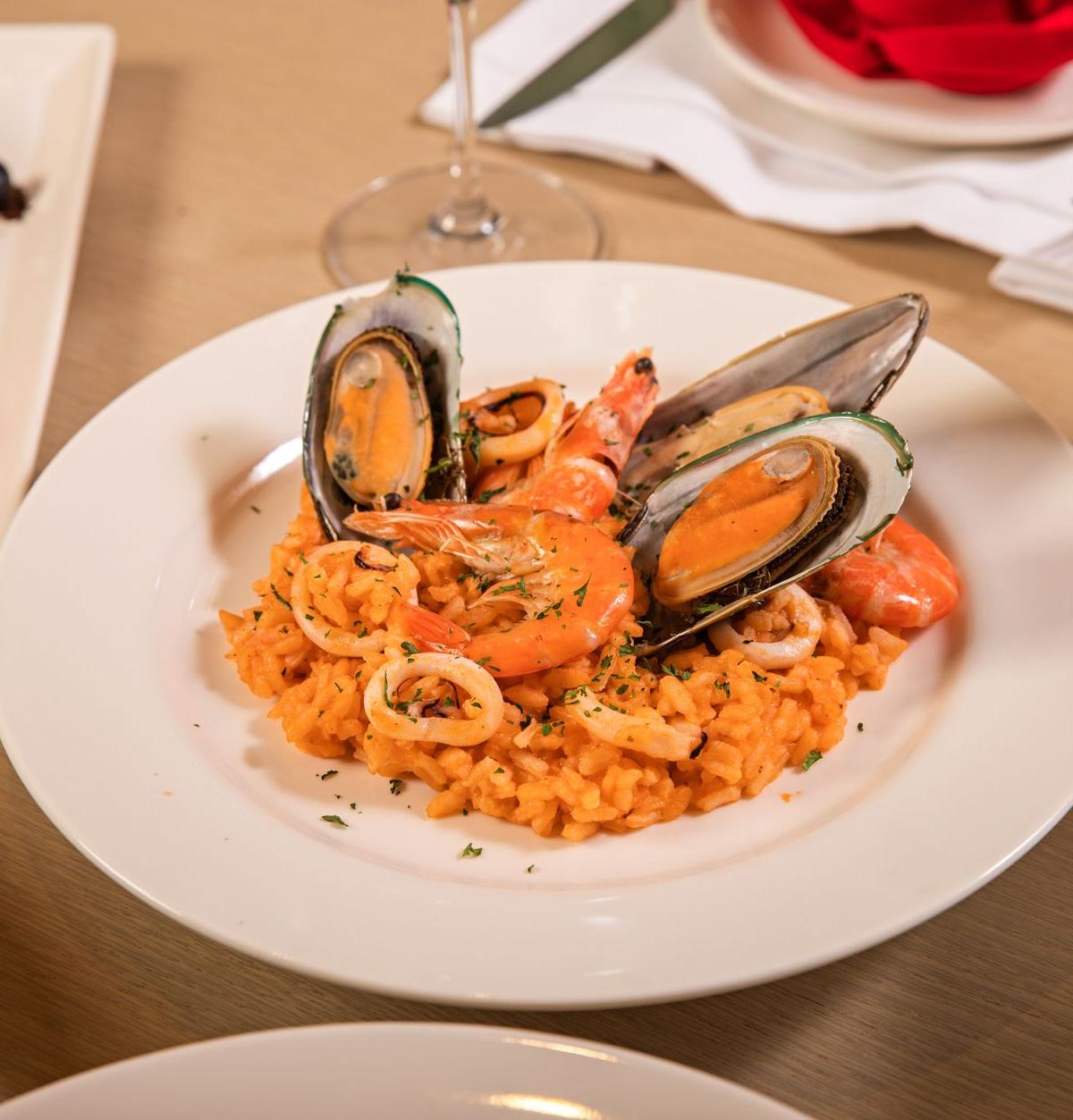 25-Minute Seafood Risotto