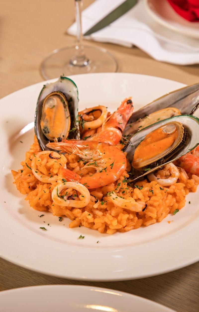 25-Minute Seafood Risotto