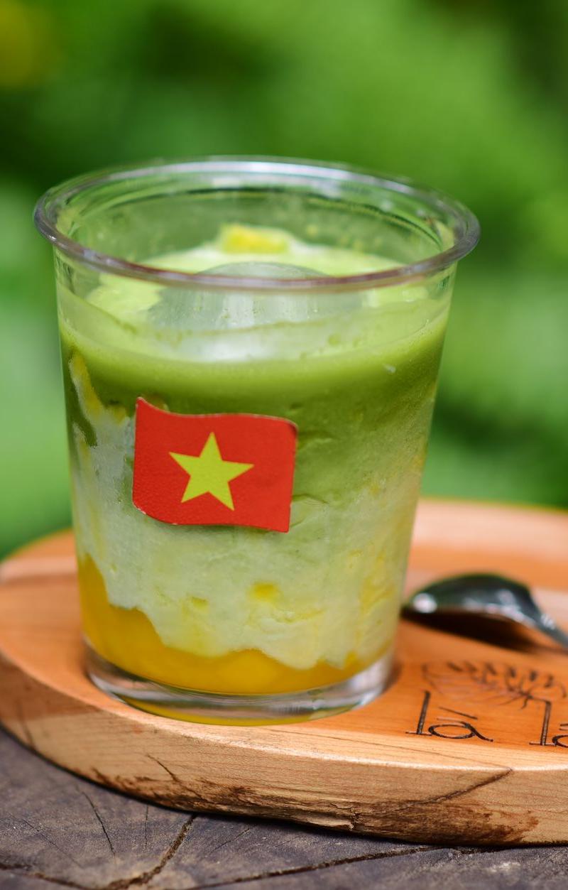 3-Color Coconut Pudding (Che Ba Mau)