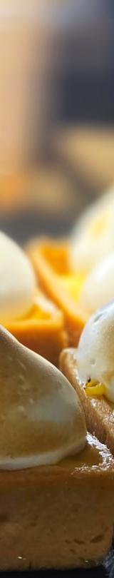 30-Min Lemon Curd Tart with Torched Meringue