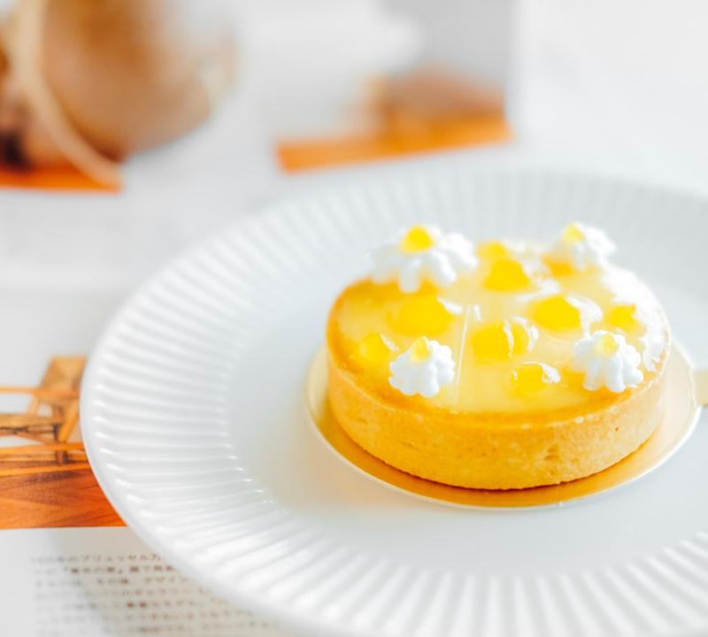 30-Minute Lemon Curd Tart with Torched Meringue