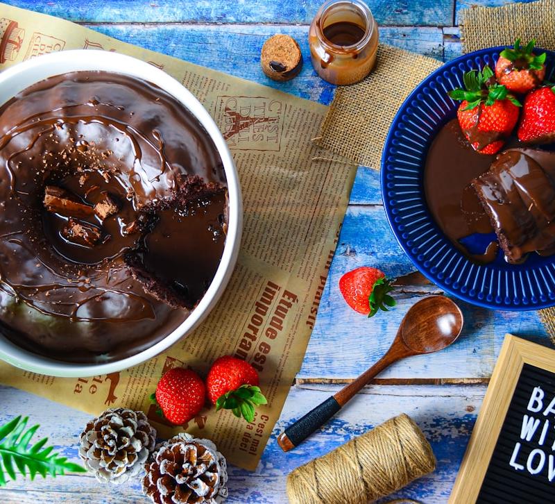 5-Min Chocolate Lava Cake
