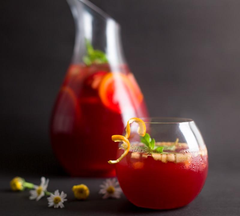 5-Min Red Sangria
