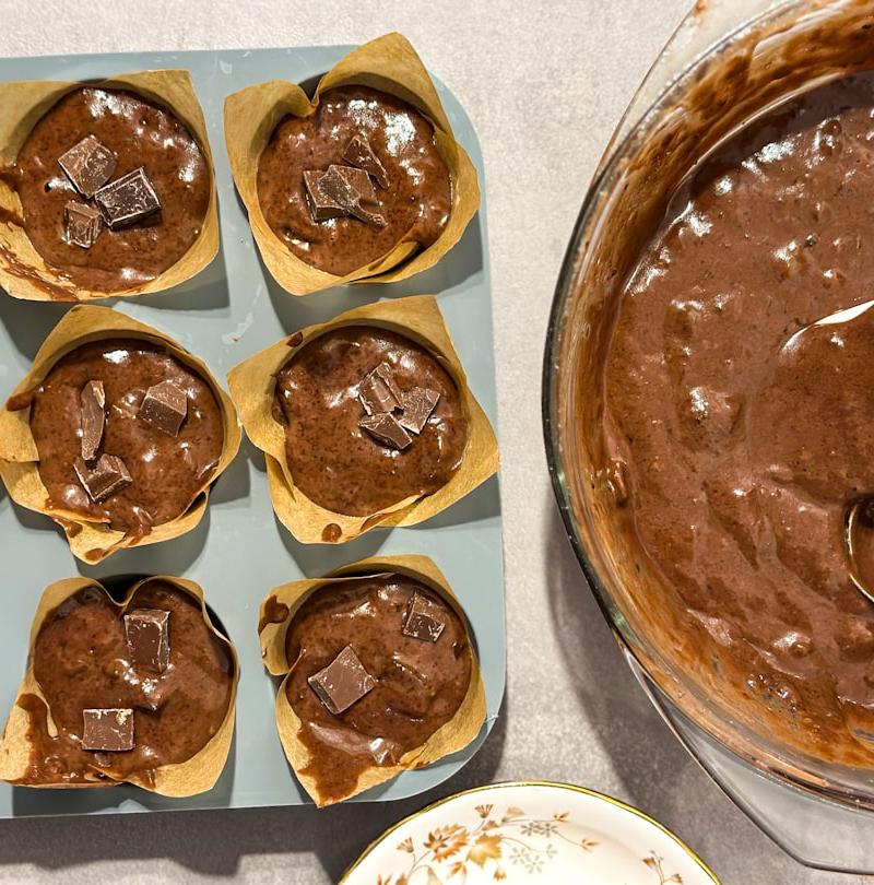 Double Chocolate Muffins
