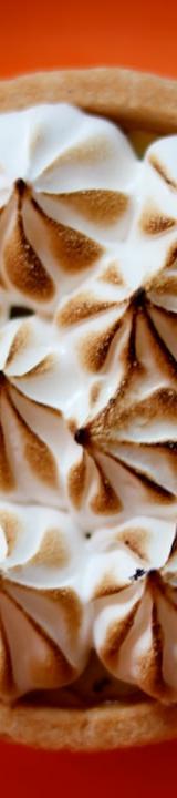 5-Minute Lemon Curd Tart with Torched Meringue