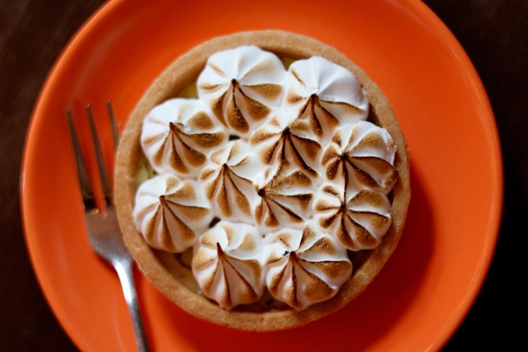 5-Minute Lemon Curd Tart with Torched Meringue