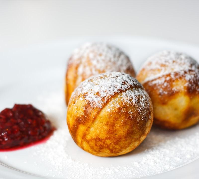 Æbleskiver (Danish Pancake Puffs)