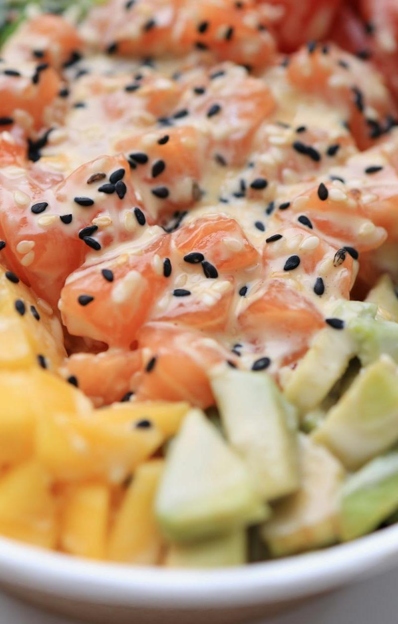 Ahi Poke Bowl with Sesame Rice