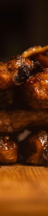 Air Fryer Bourbon Chicken