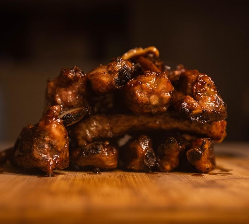 Air Fryer Bourbon Chicken