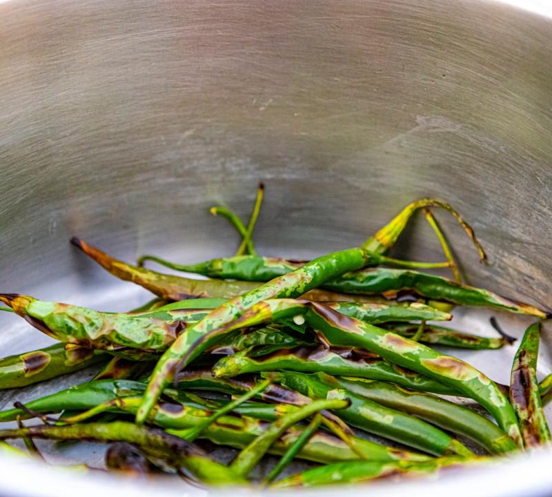 Air Fryer Green Beans with Garlic & Parmesan