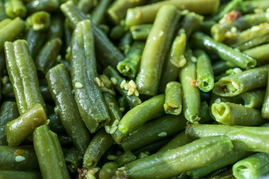 Air Fryer Green Beans with Garlic & Parmesan