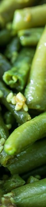 Air Fryer Green Beans with Garlic & Parmesan