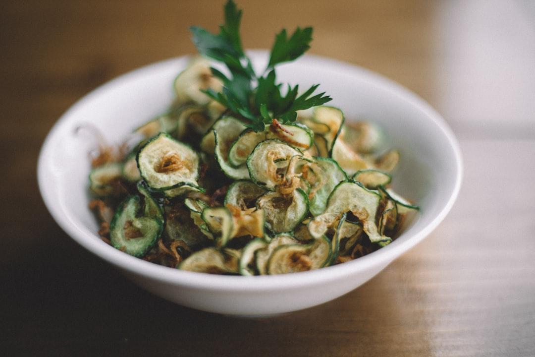Air Fryer Zucchini Chips