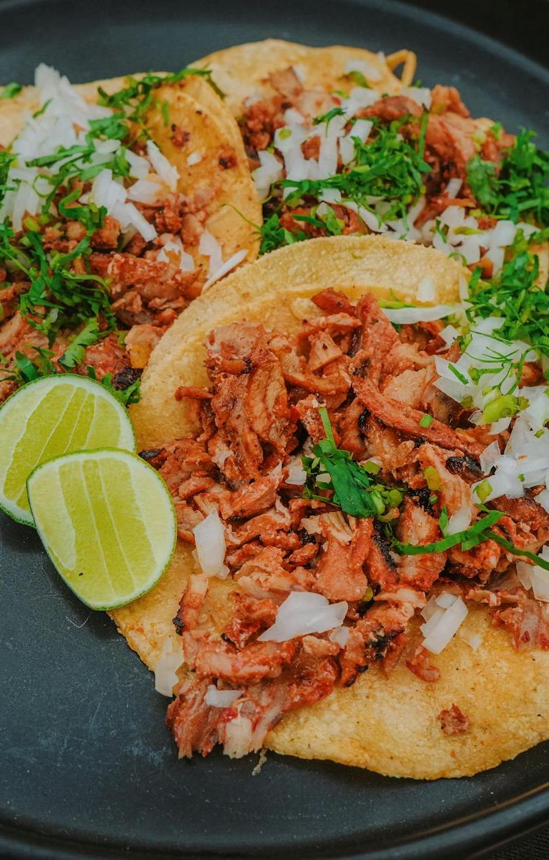 Al Pastor Pork Tacos with Pineapple