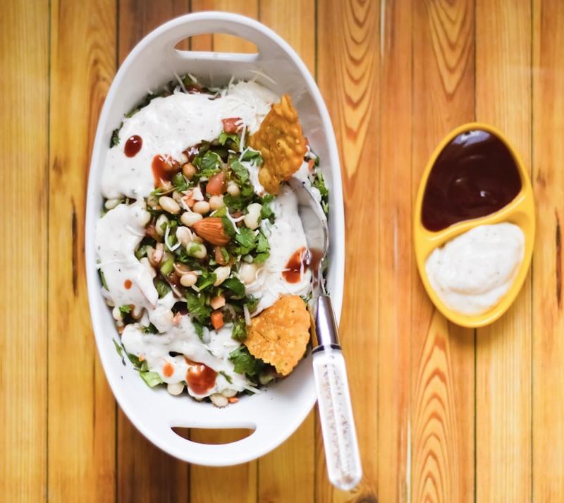 Aloo Tikki Chaat