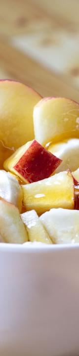 Apple Nachos with Caramel & Cinnamon