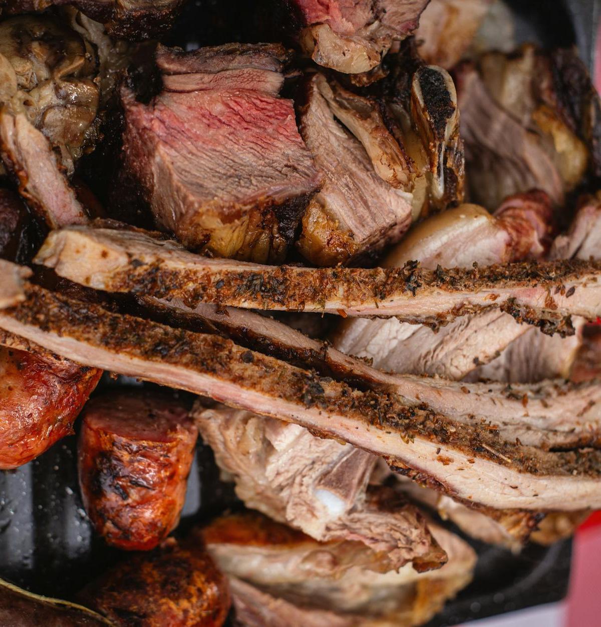Asado de Tira — Argentinian Grilled Ribs & Chorizo