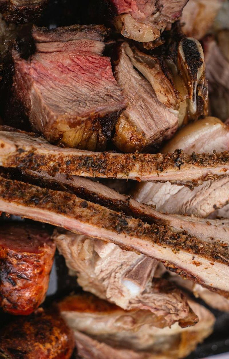 Asado de Tira — Argentinian Grilled Ribs & Chorizo