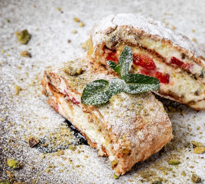 Austrian Cherry Strudel