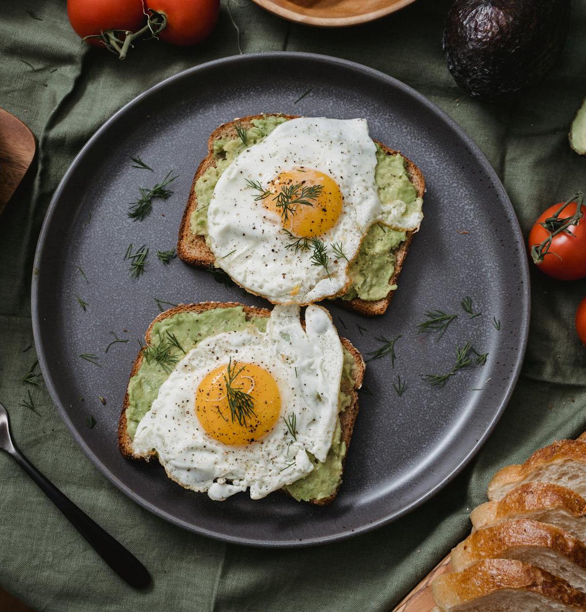 Avocado Egg Toast with Crispy Edges