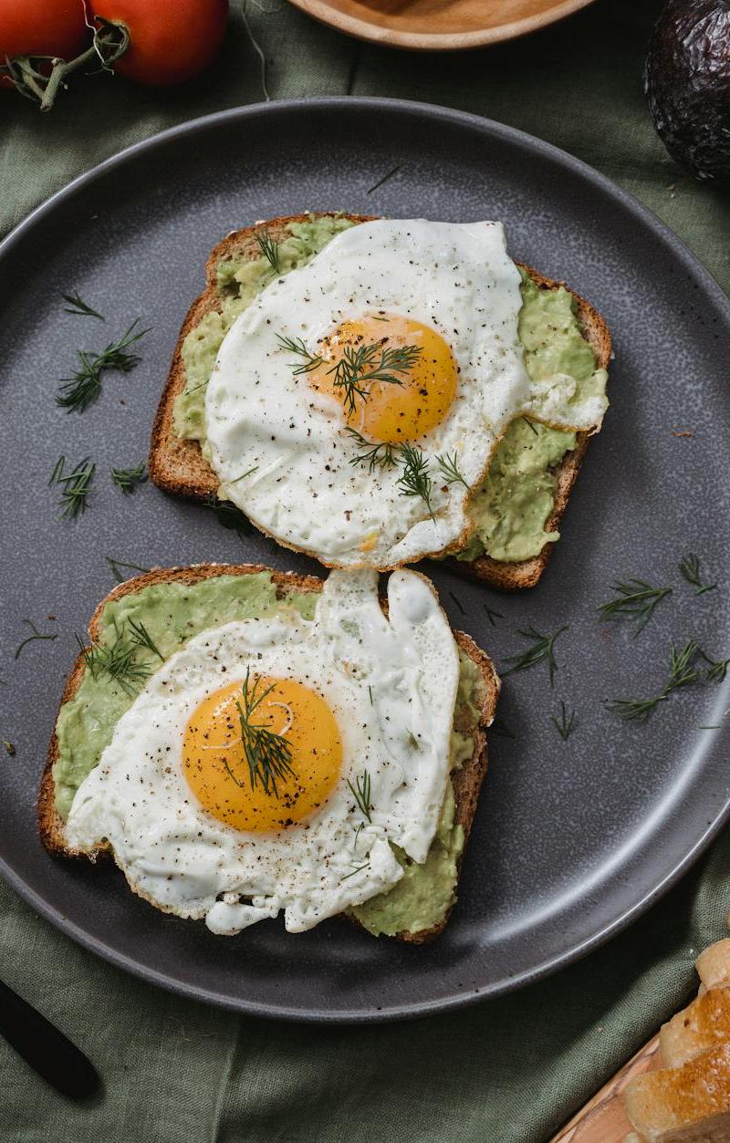 Avocado Egg Toast with Crispy Edges