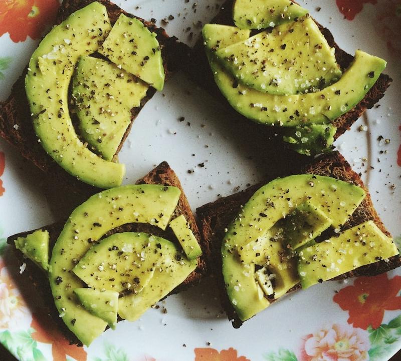 Avocado Toast with Everything Bagel Seasoning