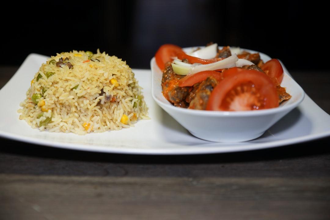 Spicy Awaze Beef with Rice & Fresh Sides