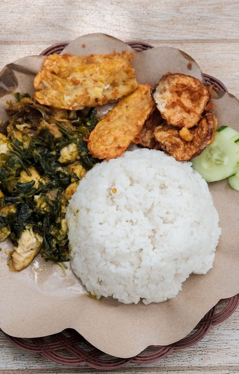 Ayam Penyet — Crispy Smashed Chicken with Sambal