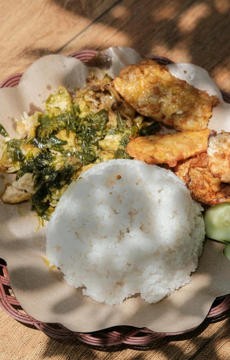Ayam Penyet — Smashed Fried Chicken & Sambal
