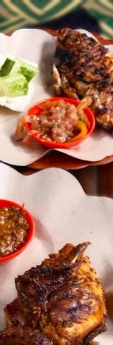 Ayam Taliwang — Smashed Spicy Grilled Chicken