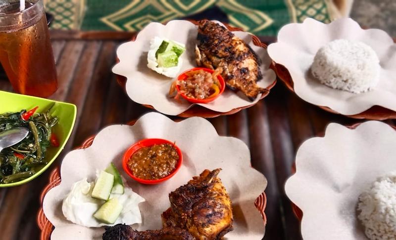 Ayam Taliwang — Smashed Spicy Grilled Chicken