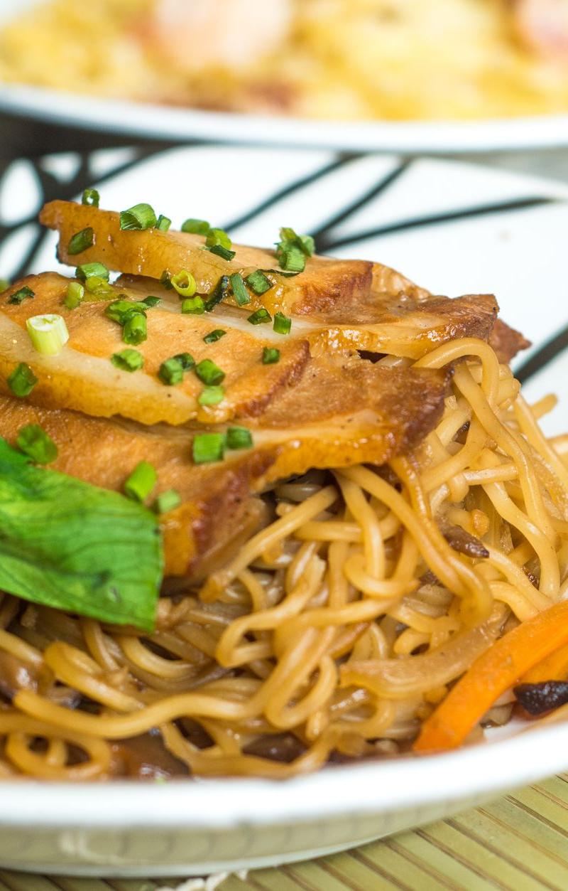 Ba Mee Moo Daeng — BBQ Pork Noodles & Fried Rice