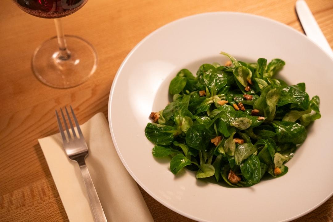 Baby Spinach Salad with Warm Bacon & Egg