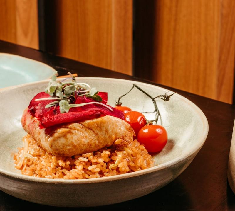 Bacalao con Tomate — Spanish Cod with Tomato Rice