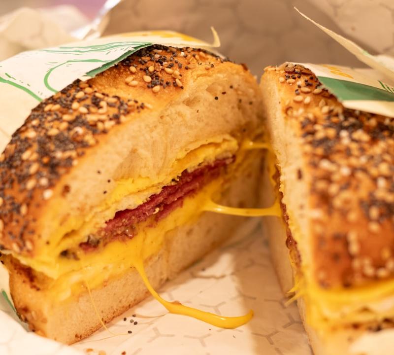 Bacon Egg and Cheese Bagel