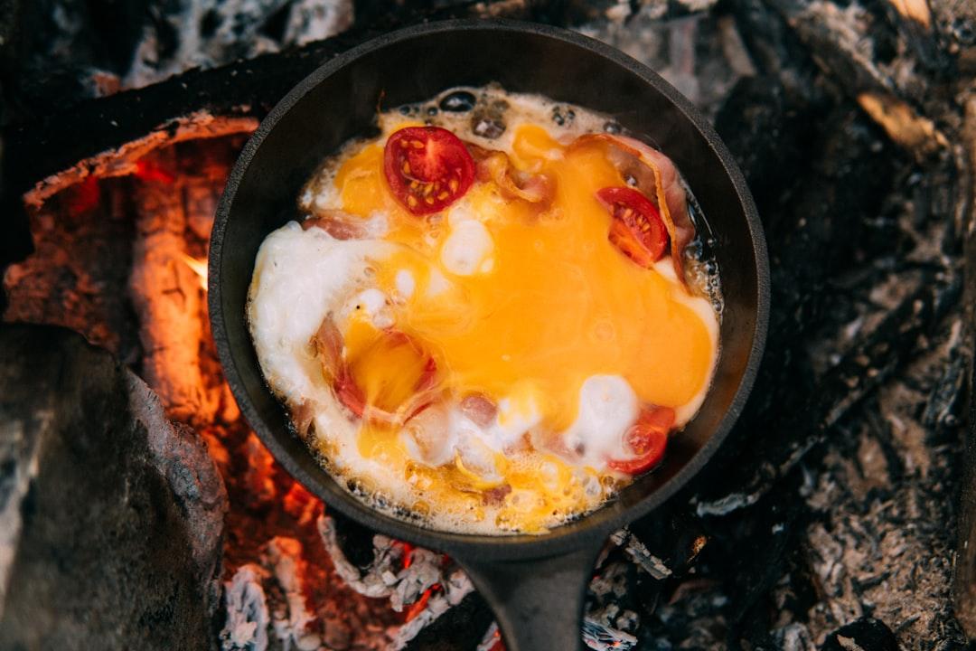 Bacon, Tomato & Egg Skillet