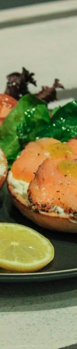 Bagel with Lox and Cream Cheese