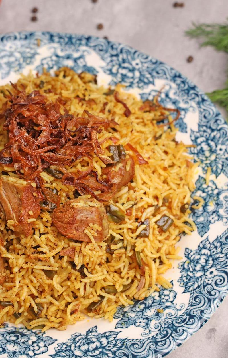 20-Min Baghali Polo Chicken