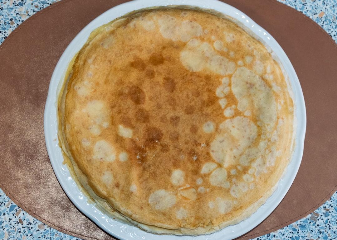 Baghrir with Honey Butter