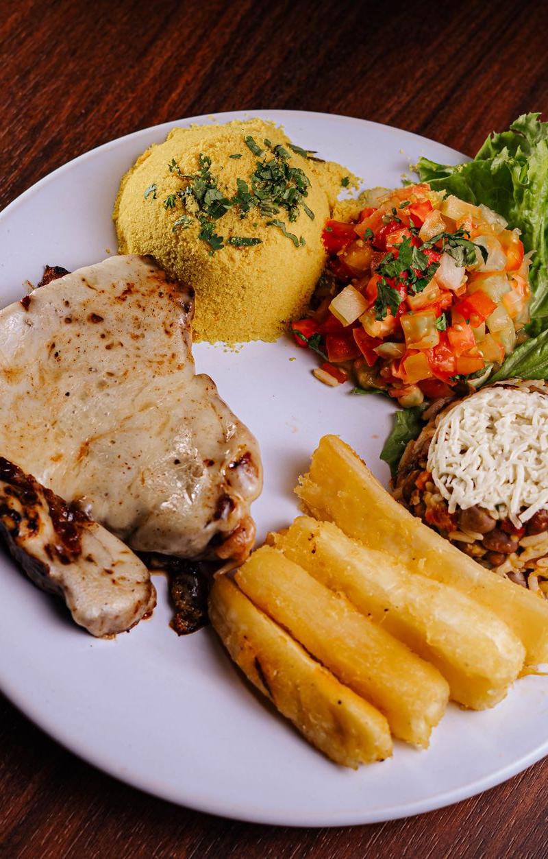Baião de Dois with Charred Beef & Cheese