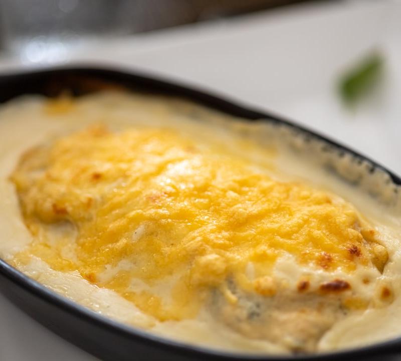 Baked Fish Gratin with Potatoes