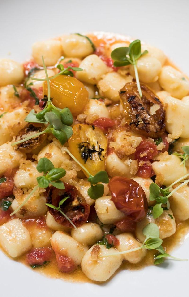 Baked Gnocchi with Tomato & Mozzarella