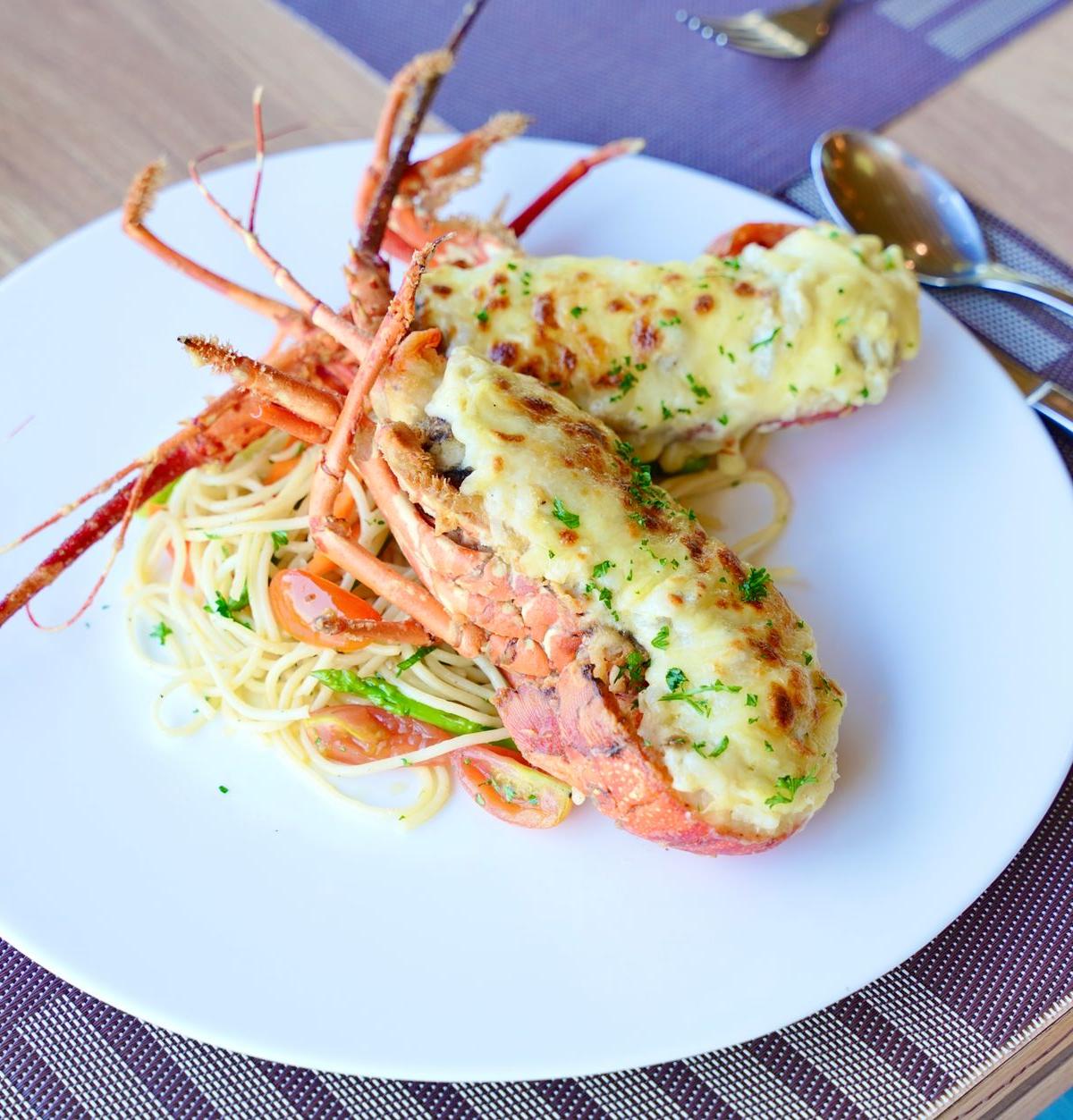 Baked Stuffed Lobster