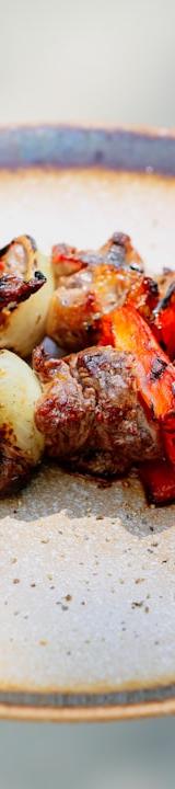 Bakso Bakar (Grilled Beef Meatball Skewers)