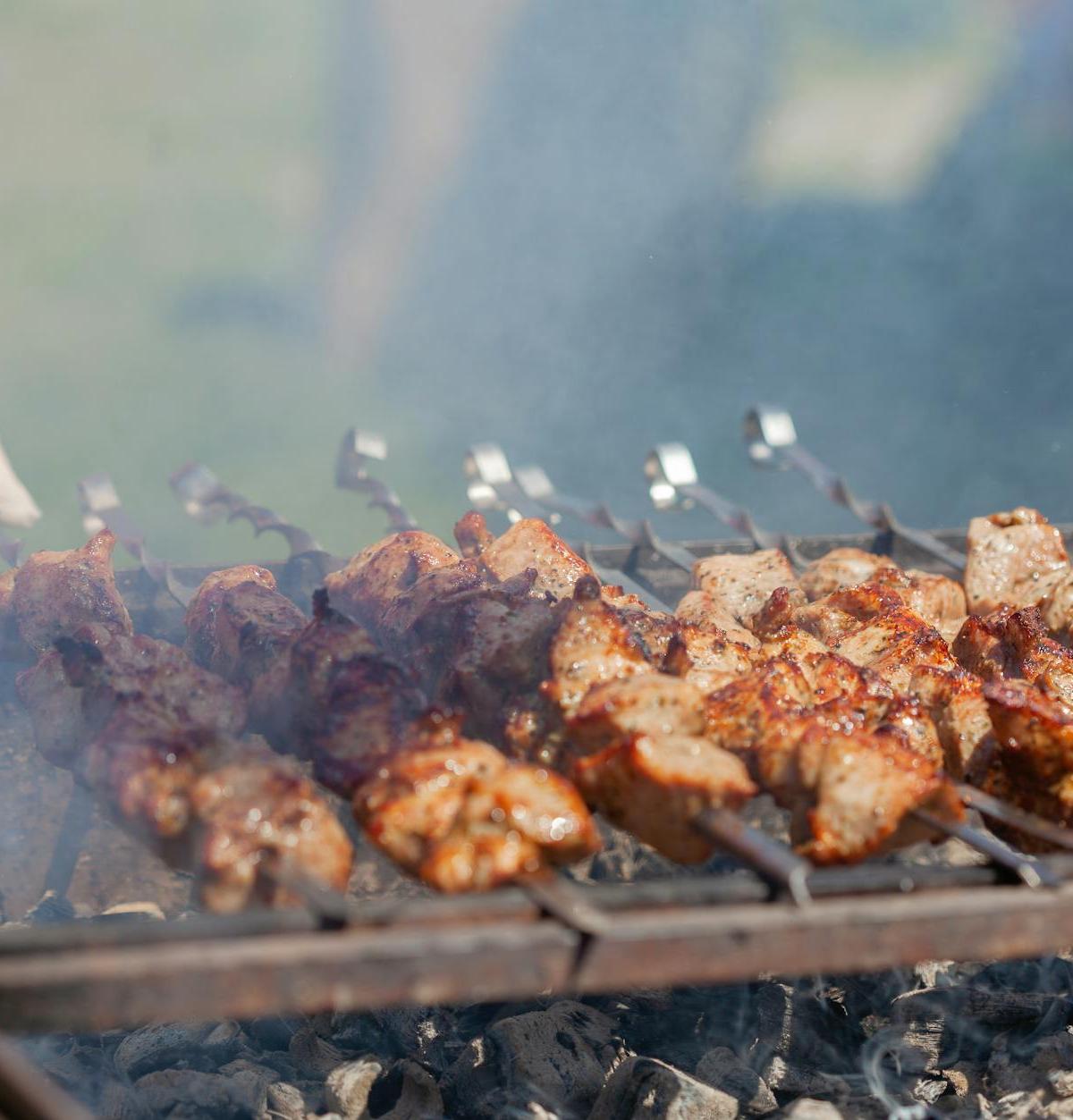 Balkan Grilled Pork Skewers